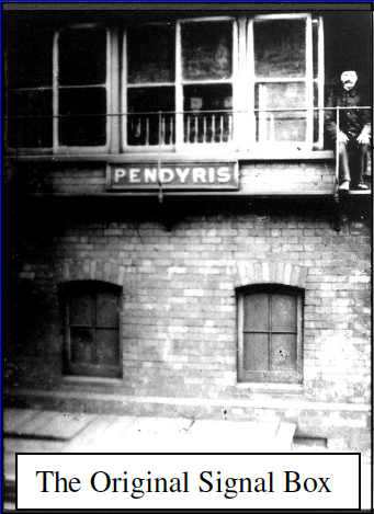 original signal box pendyrus